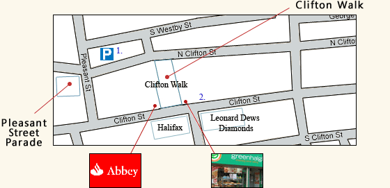 Parking Clifton Walk Parking Clifton Walk